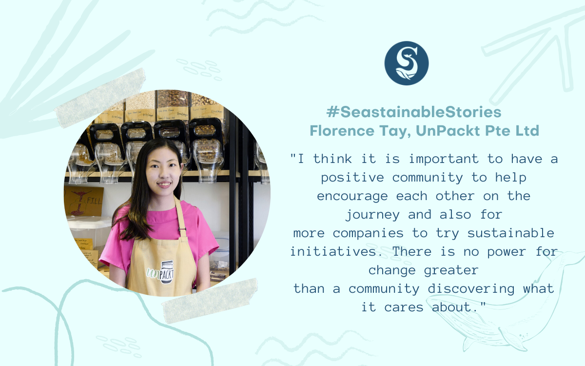#SeastainableStories – Florence Tay, UnPackt Pte Ltd